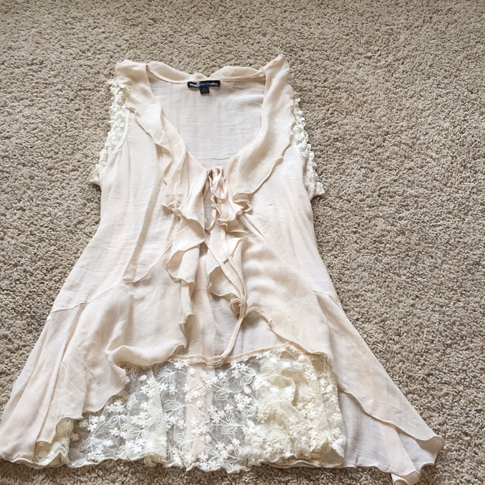 Cream layering top